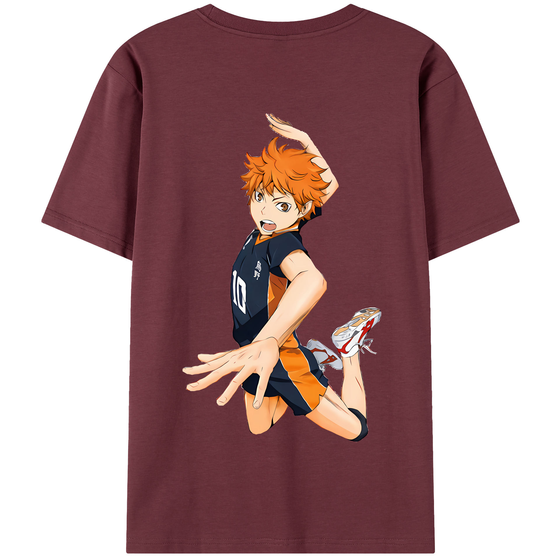 （画像用） ハイキュー!! Haikyu!! 綿100％半袖Tシャツ（背面プリント）